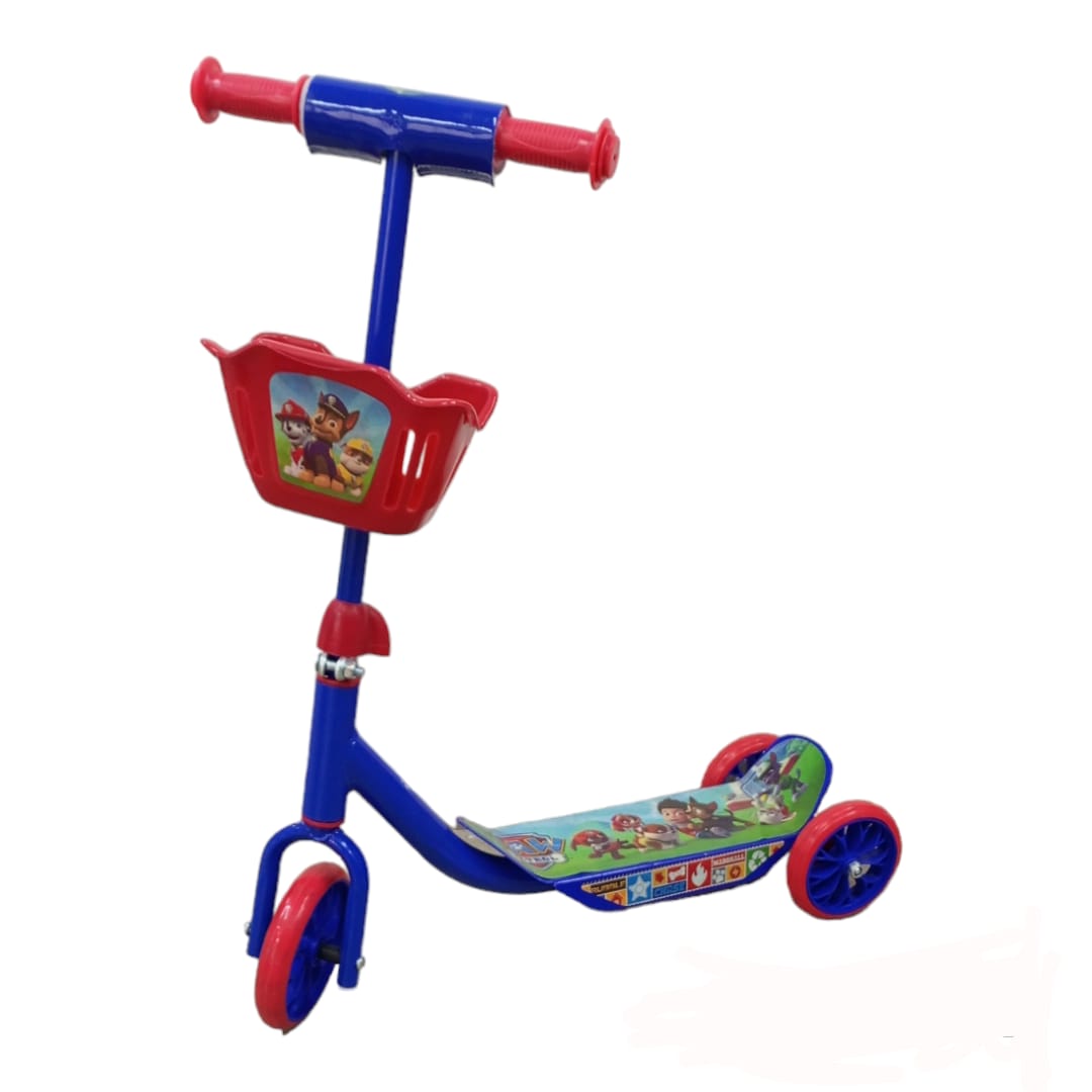 Plastic character scooter