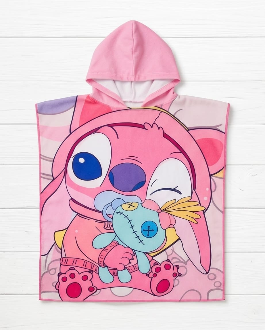 Stitch hooded towel