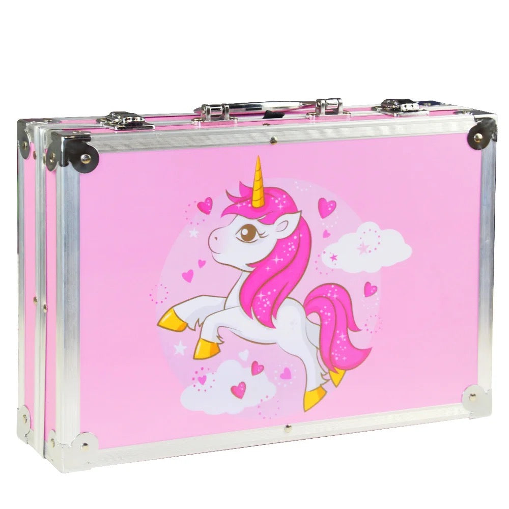 Unicorn Painting and drawing set suitcase