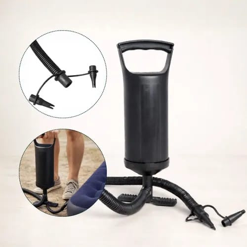 Double action hand pump