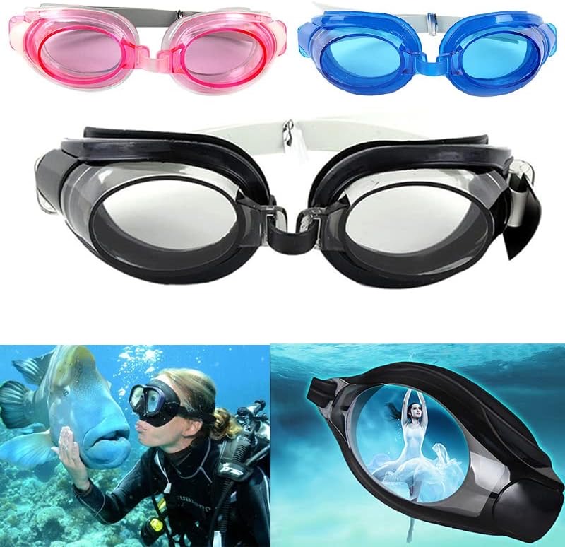 Adjustable swimming glasses