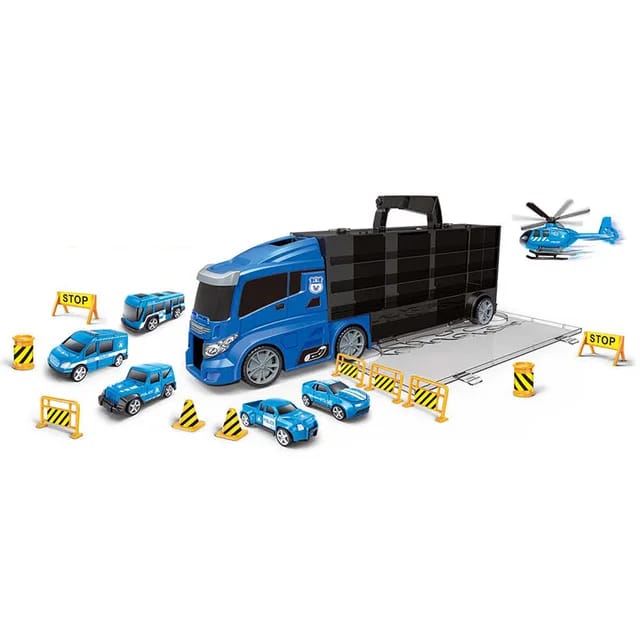 Police Truck carry case storage for smaller cars and helicopter