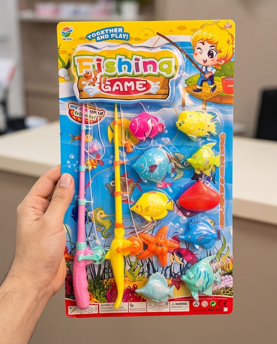 Magnetic fishing game