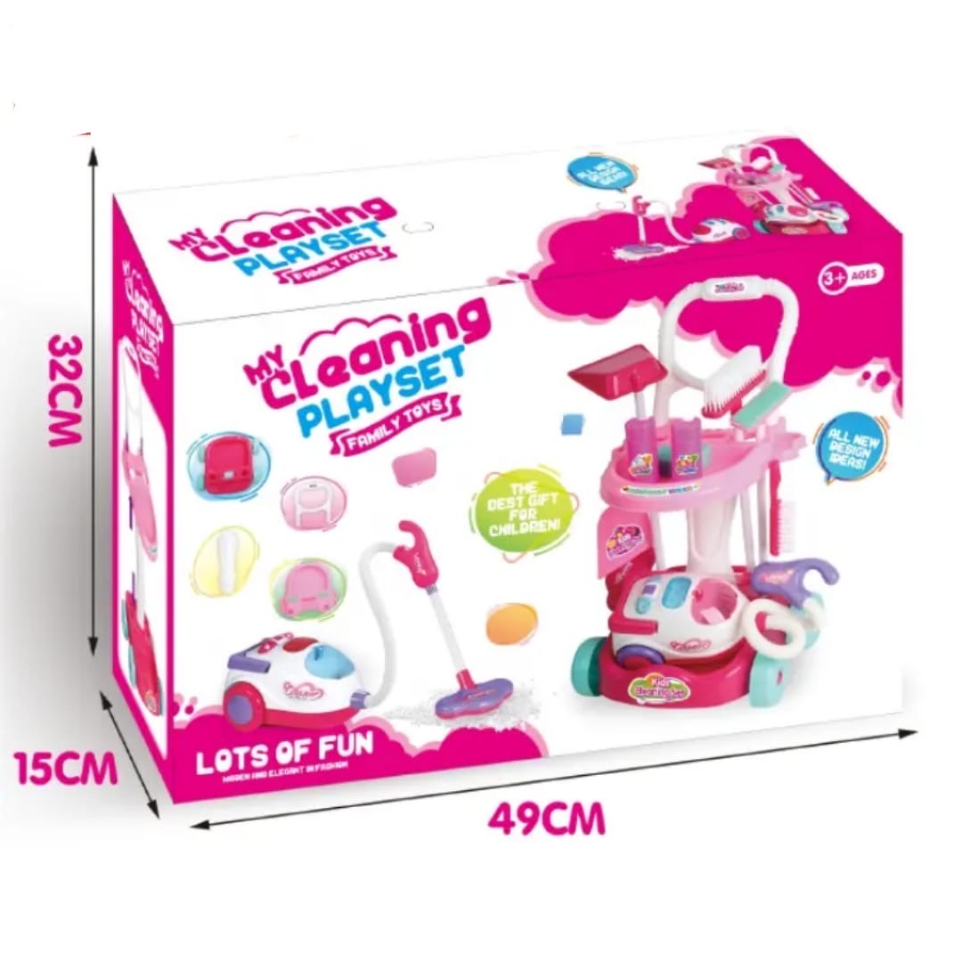 Cleaning playset