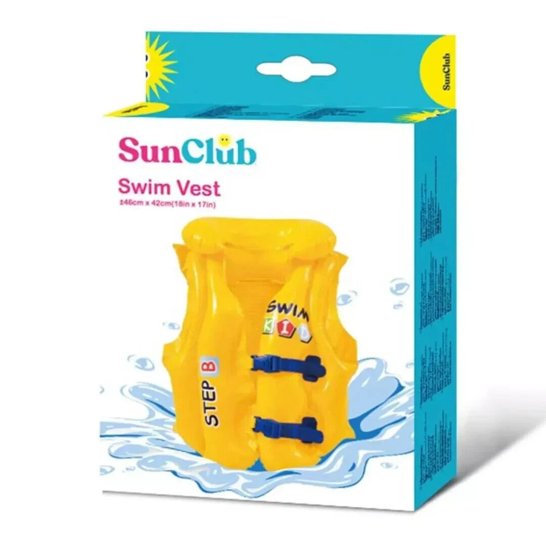 Swim kid inflatable vest
