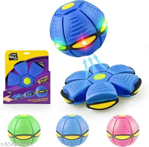 Popping disc toy