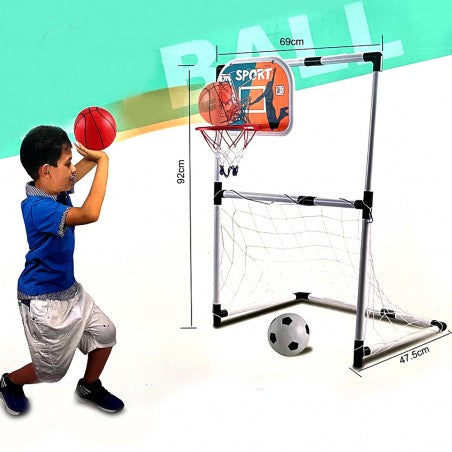 Sport Series Indoor Basketball and Football 2 in 1