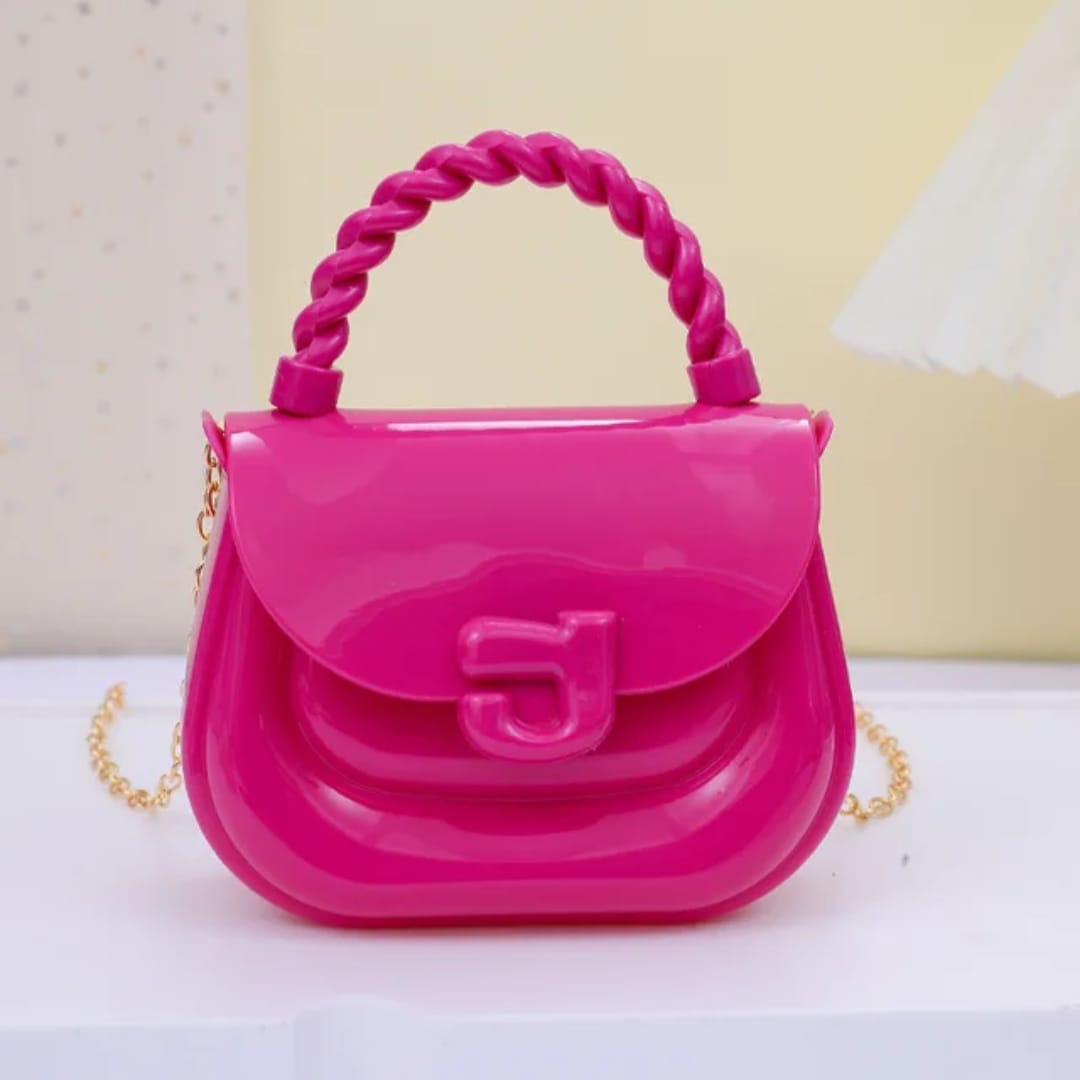 Glossy mini handbag