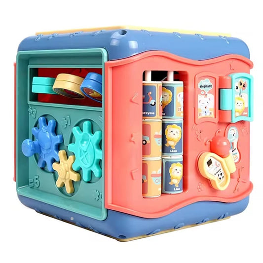 6 in 1 learning activity cube