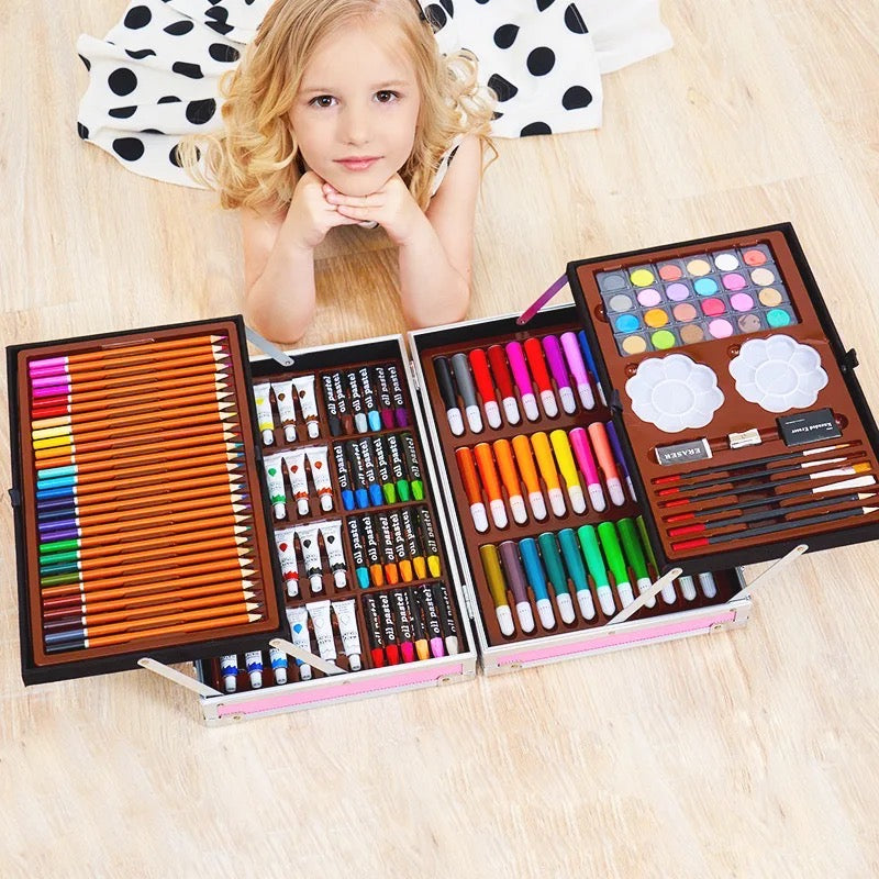 Unicorn Painting and drawing set suitcase