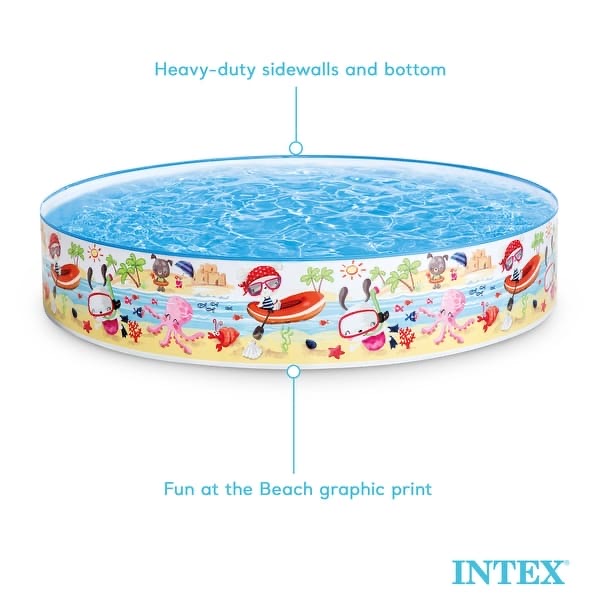 Intex snap-set pool