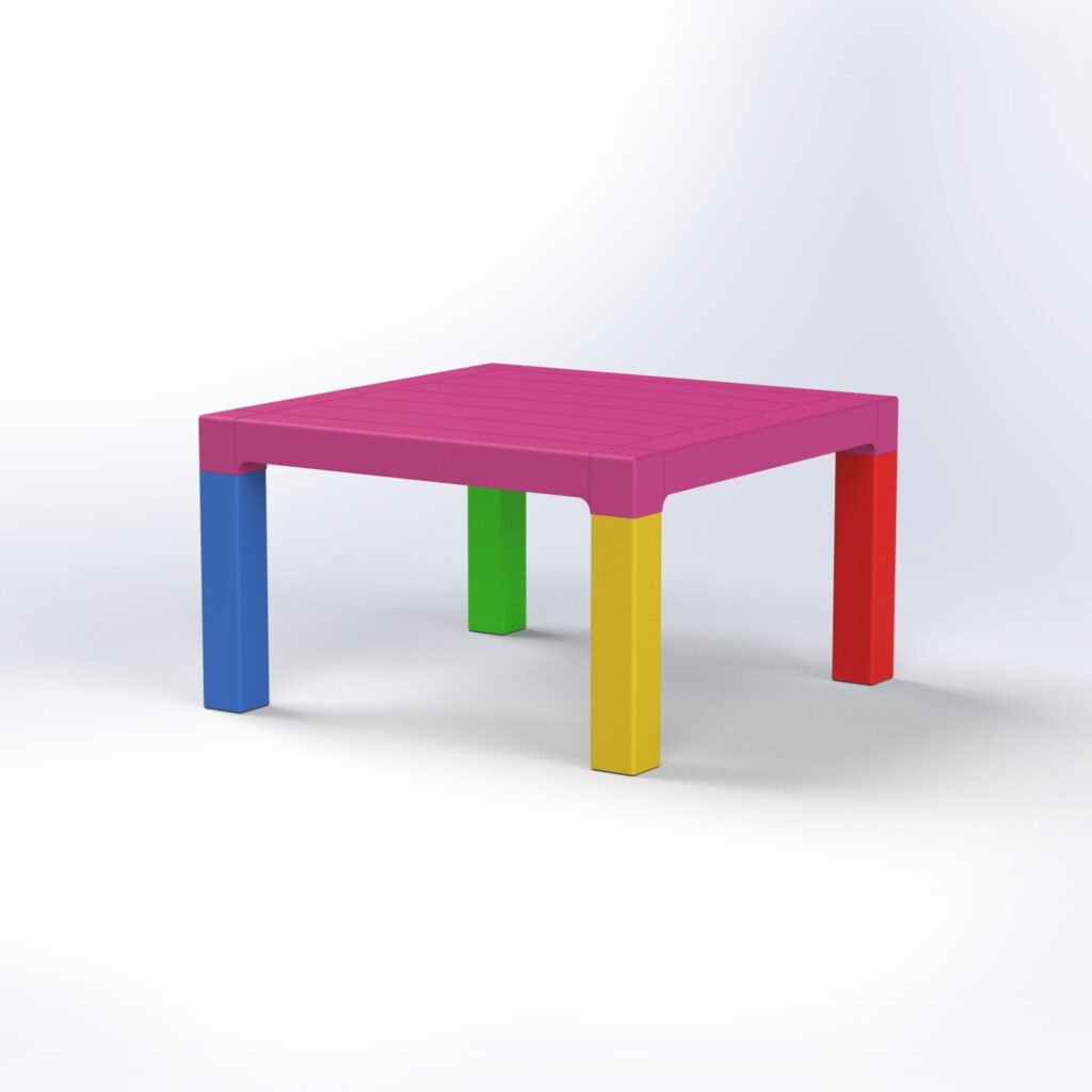 Milano Large Square Kids’ Table