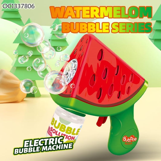 Watermelon bubble machine