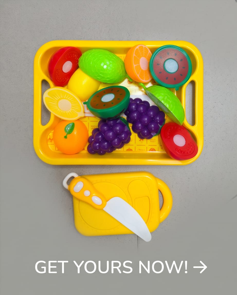 Play food cutting set
