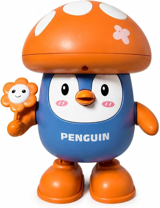 Dancing and light pinguin