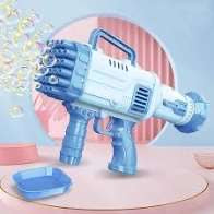 Multi barrel bubble gun set