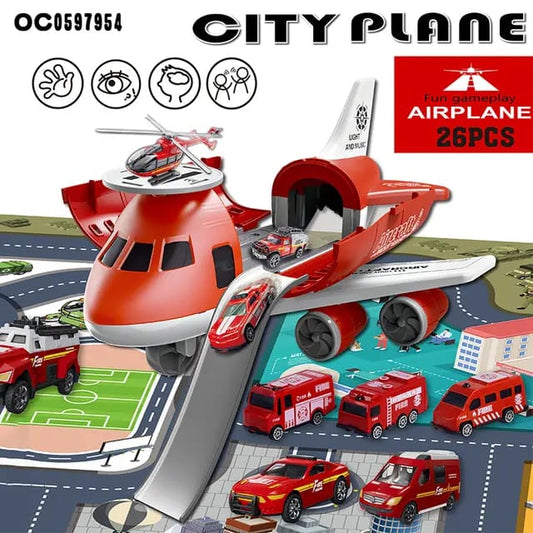 City Plane  with 26 pcs accessories