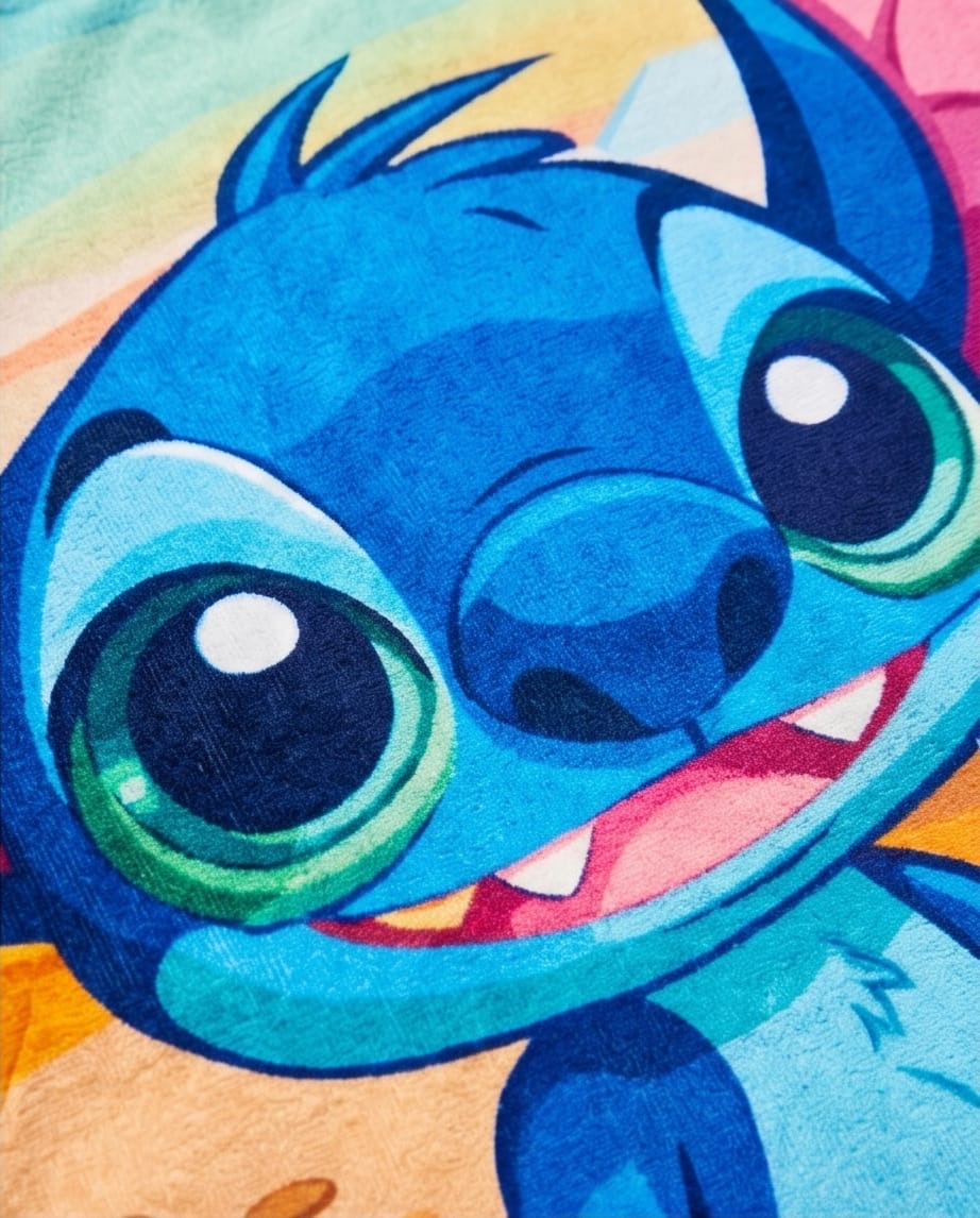 Stitch hooded towel