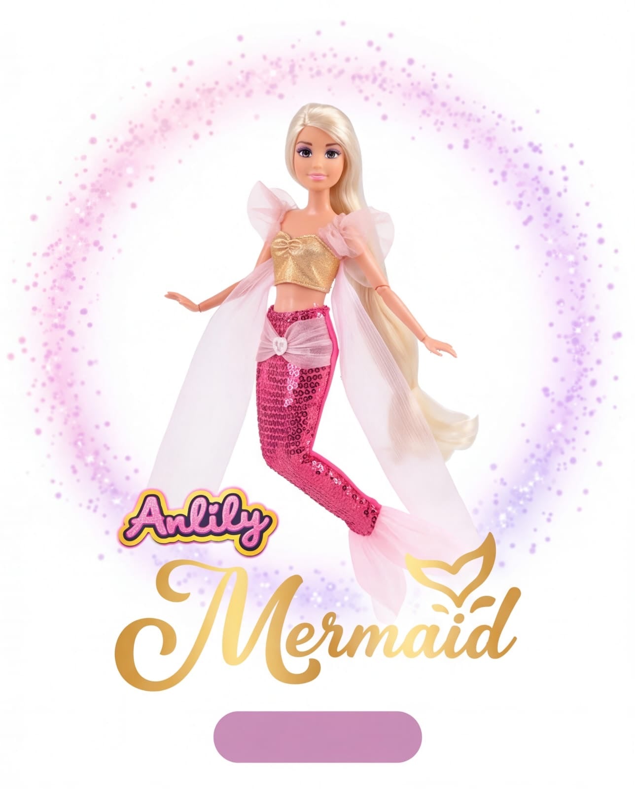 Anlily mermaid doll