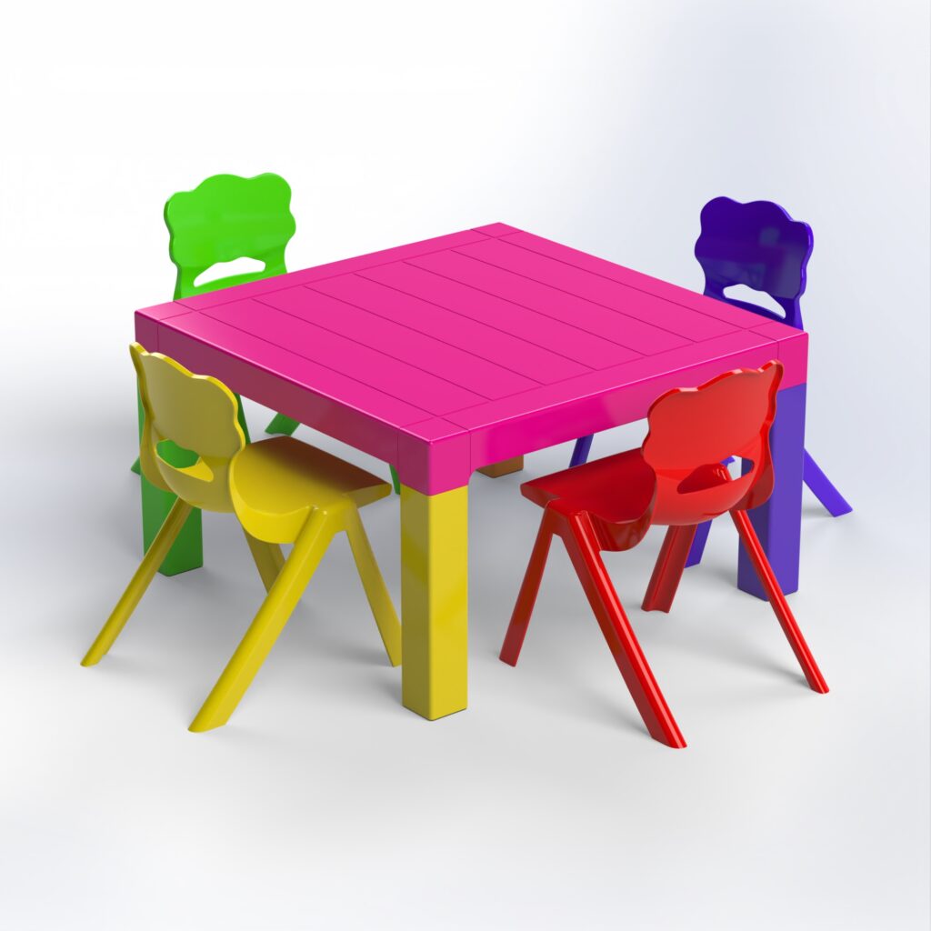 Milano Large Square Kids’ Table