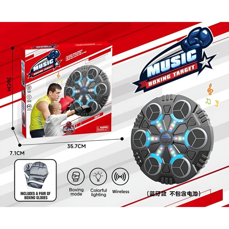 Music boxing target