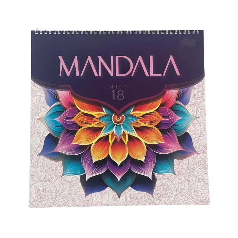 Mandala coloring book
