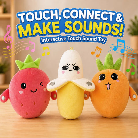 Plush musical fruit toys