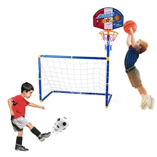 2in1 football and basket ball merge set