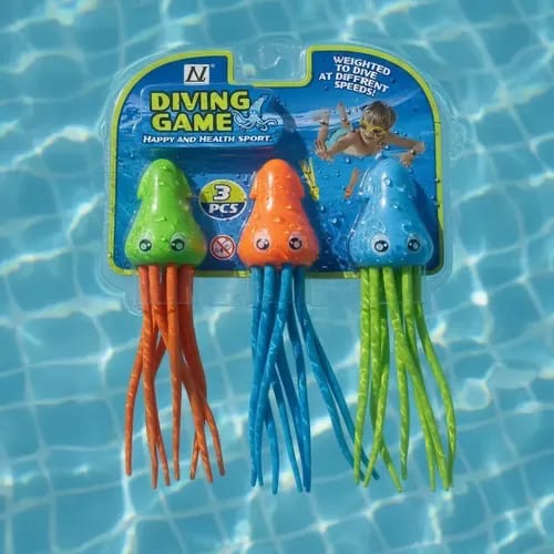 Hydro swim underwater diving squid game