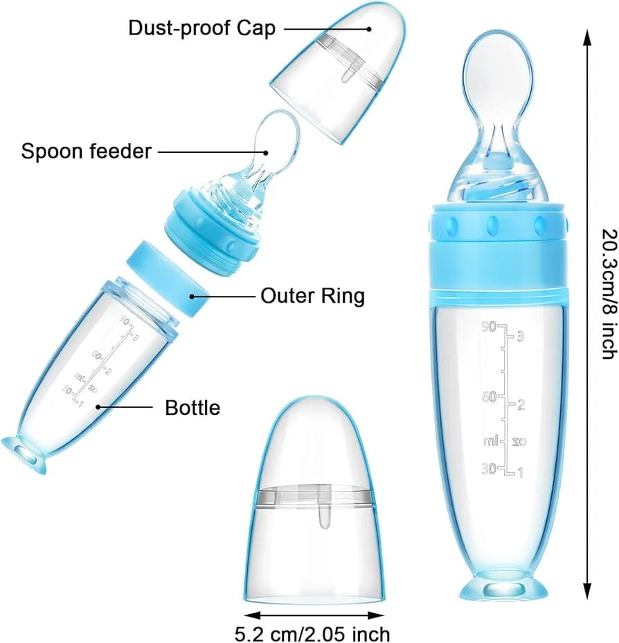 Silicon baby spoon