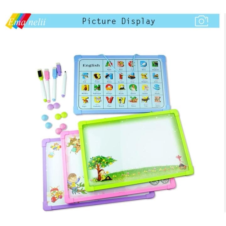 Double face white board