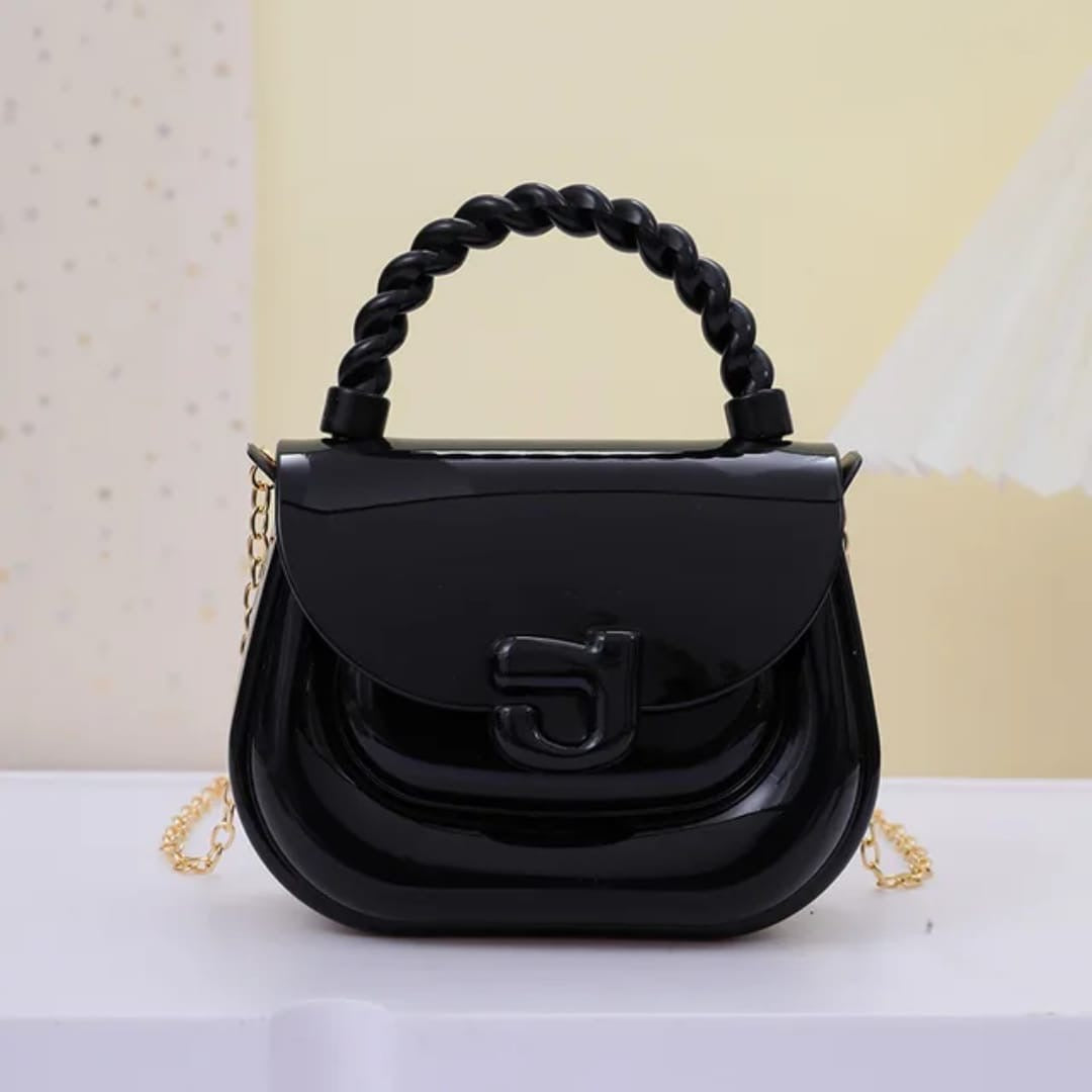 Glossy mini handbag