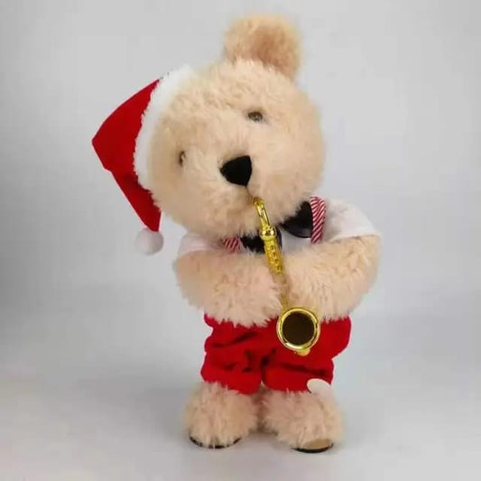 Singing Christmas Teddy Bears