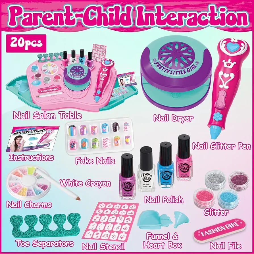DIY nail art studio
