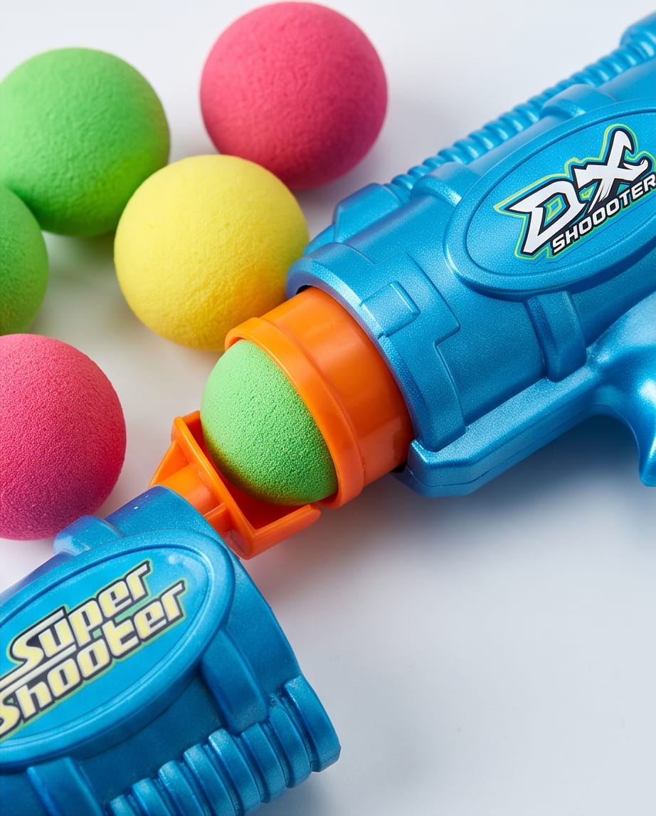 Super shooter foam ball launcher set