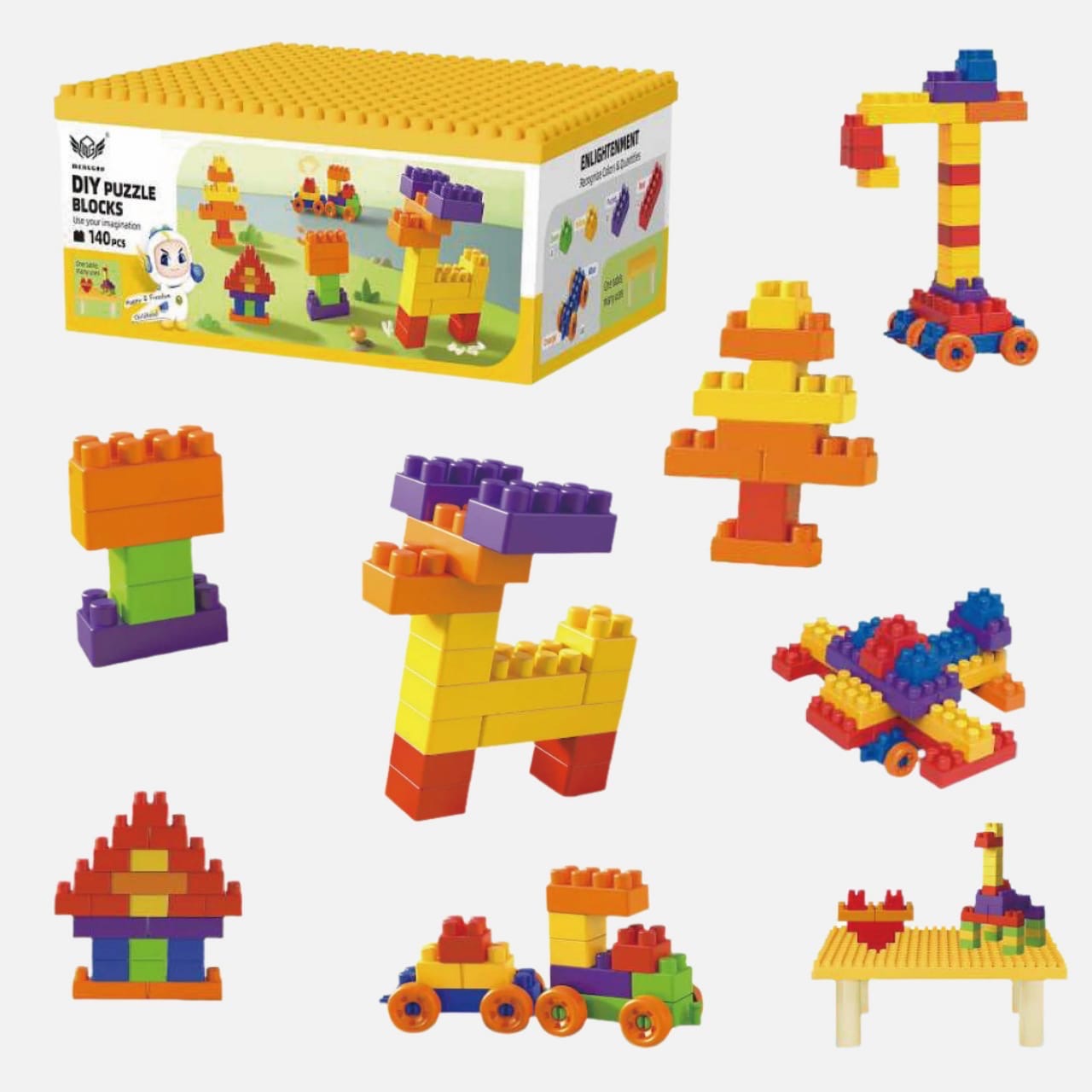 DIY puzzle blocks