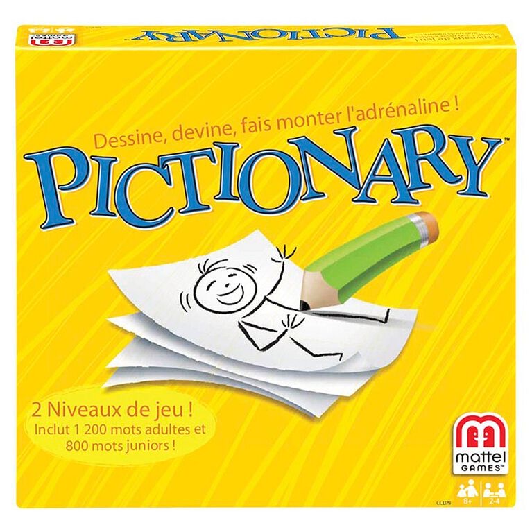 Pictionary board game