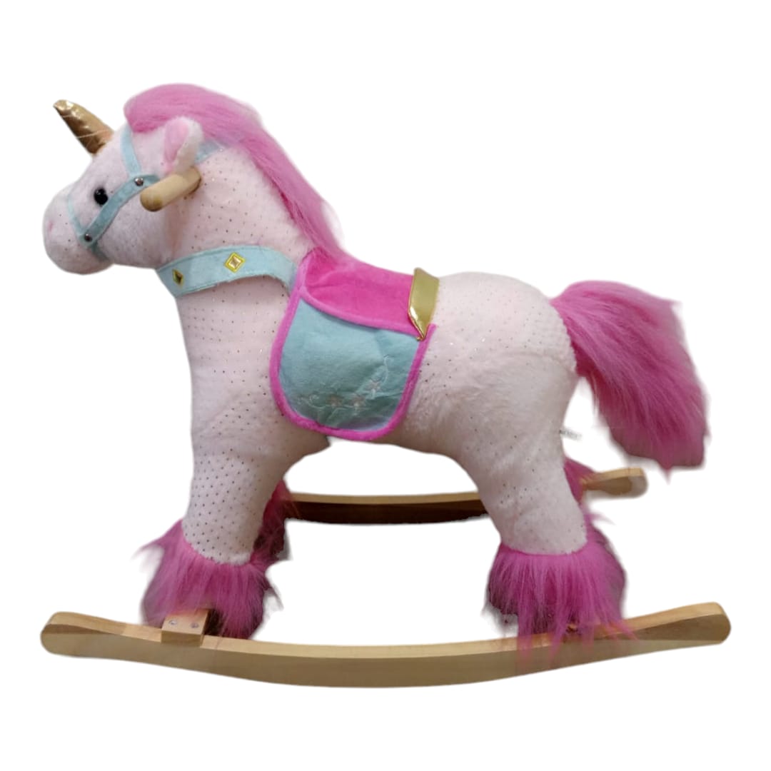 Wooden Unicorn Rocker