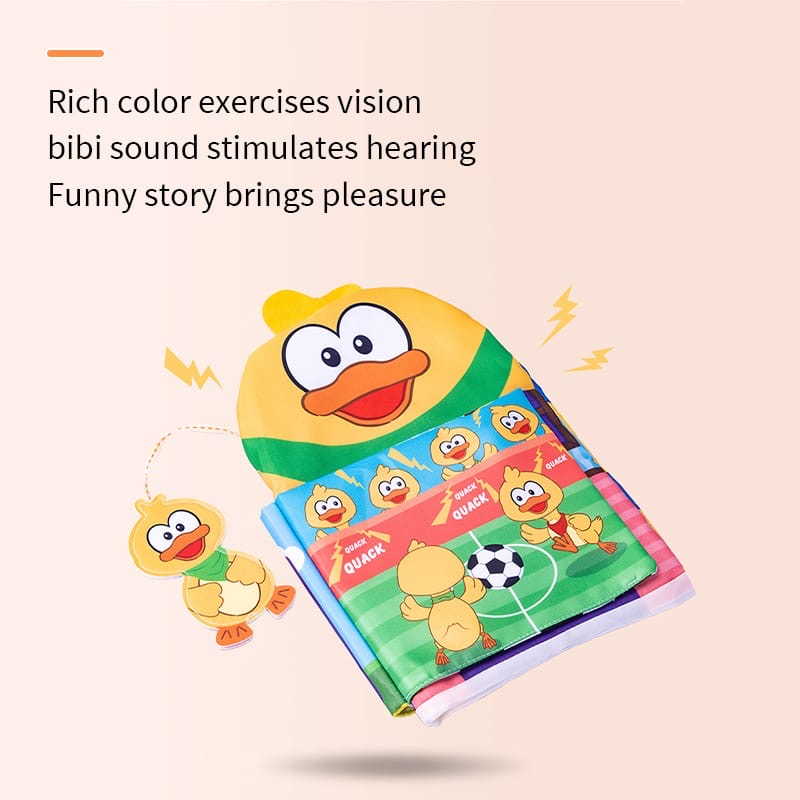 Teaching cloth book