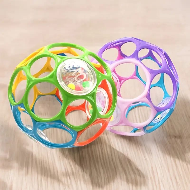 Flexible baby activity ball