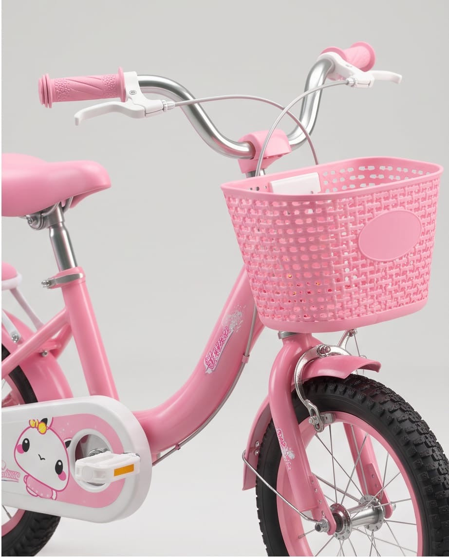 Colorful kids bicycle