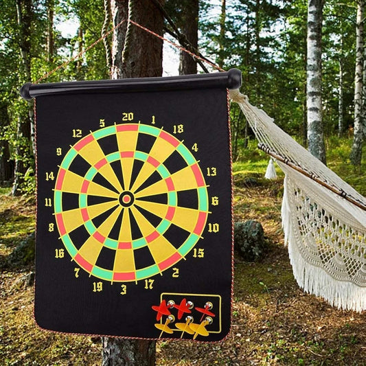 Magnet dart board