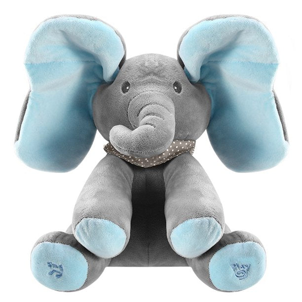 Lovely music elephant plush toy