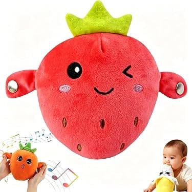 Plush musical fruit toys