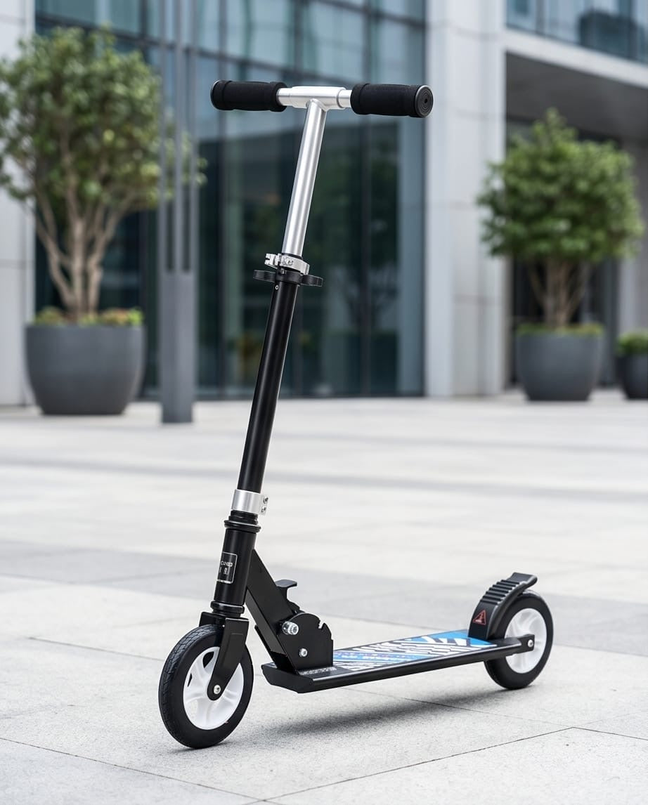 Kids ride on scooter