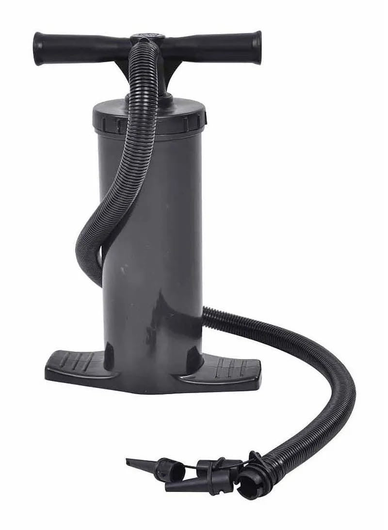 Double action hand pump