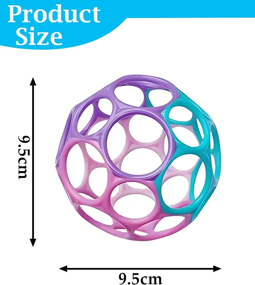 Flexible baby activity ball