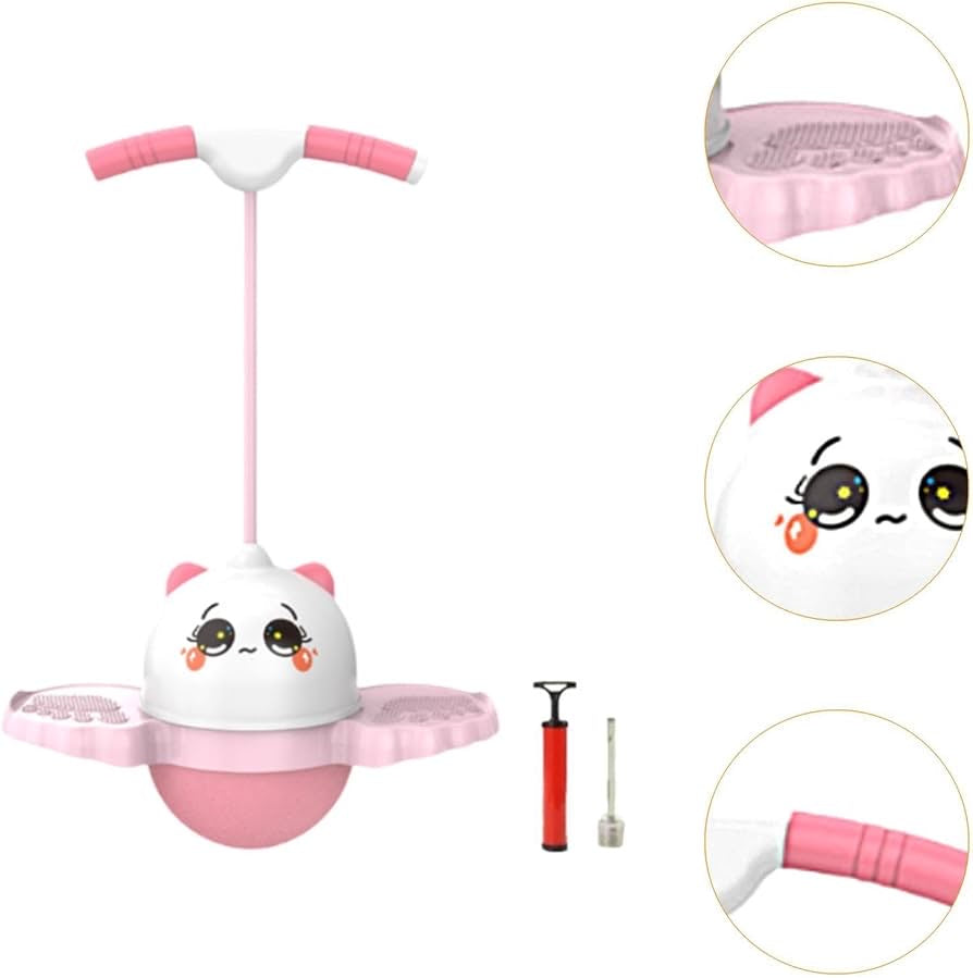 Panda pogo bounce ball