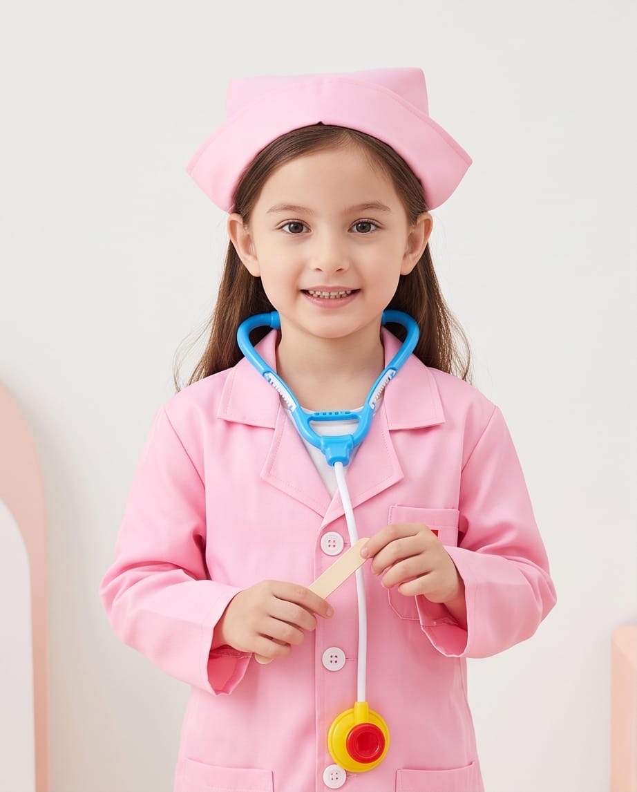 Pink medical costume