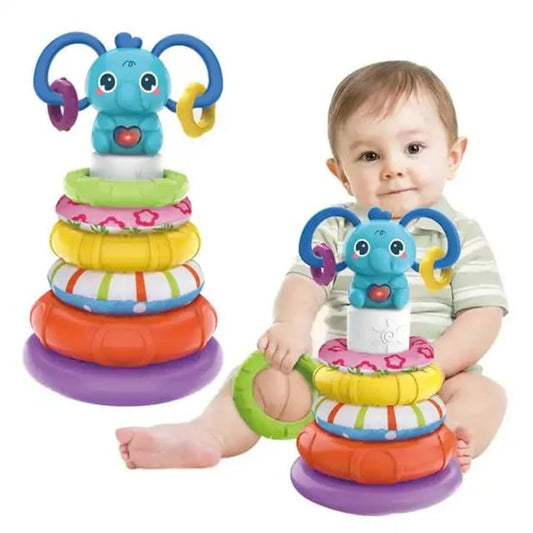 Elephant Stacking Rings Toy